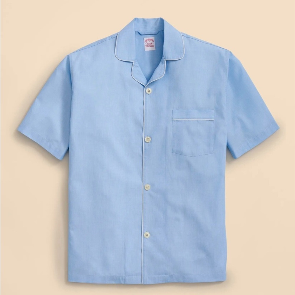Brooks Brothers Blue Sleep Button Down Shirt